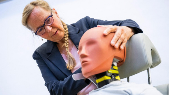 A Swedish engineer designed the first female crash test dummy