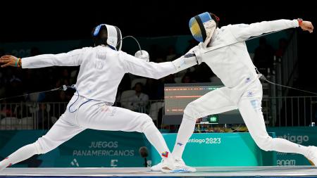 Bronze for the Argentine men's epee team